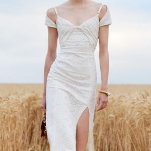 Jacquemus Robe Tovallo Broderie Anglaise Dress NWT